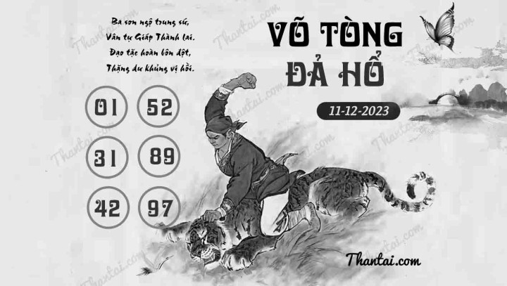 VÕ TÒNG ĐẢ HỔ 26/11/2023