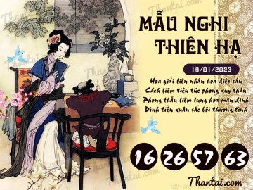 Mẫu Nghi Thiên Hạ 19/01/2023