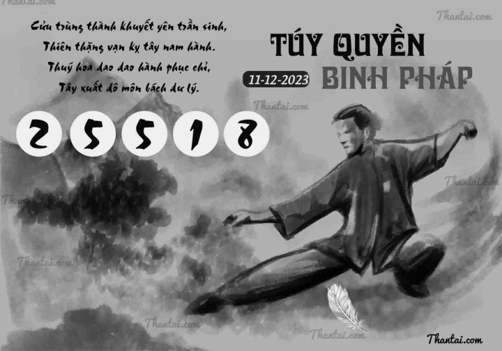 TÚY QUYỀN BINH PHÁP 26/11/2023