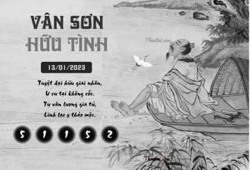 VÂN SƠN HỮU TÌNH 13/01/2023