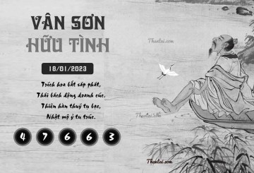 VÂN SƠN HỮU TÌNH 18/01/2023