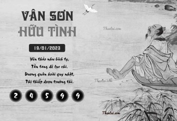 VÂN SƠN HỮU TÌNH 19/01/2023