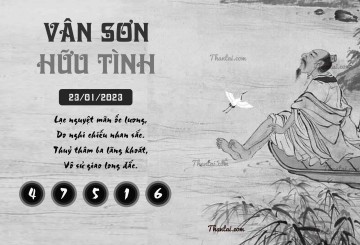 VÂN SƠN HỮU TÌNH 23/01/2023