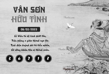 VÂN SƠN HỮU TÌNH 06/03/2023