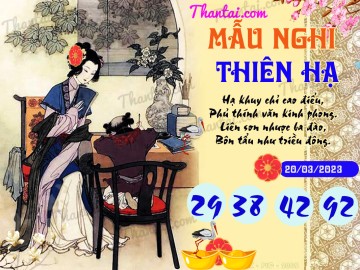 Mẫu Nghi Thiên Hạ 20/03/2023