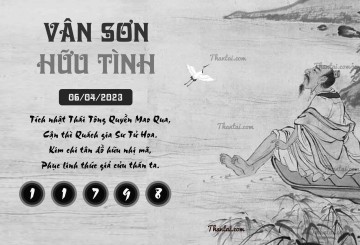 VÂN SƠN HỮU TÌNH 06/04/2023