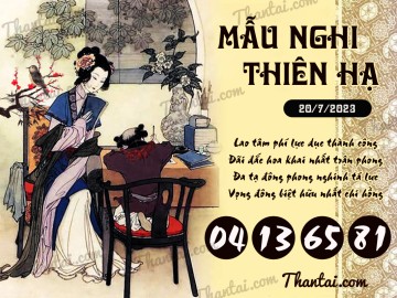 Mẫu Nghi Thiên Hạ 20/07/2023