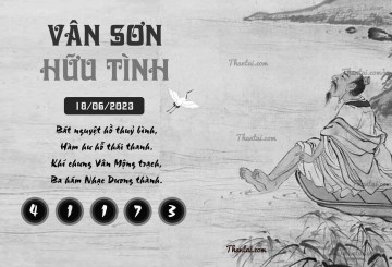 VÂN SƠN HỮU TÌNH 18/06/2023