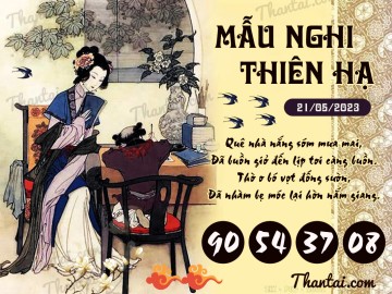 Mẫu Nghi Thiên Hạ 21/05/2023