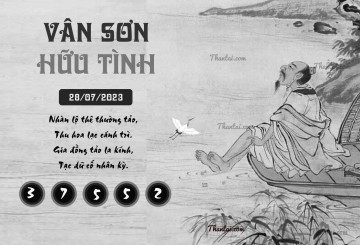 VÂN SƠN HỮU TÌNH 28/07/2023