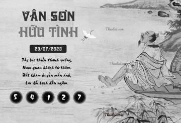 VÂN SƠN HỮU TÌNH 29/07/2023