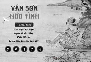 VÂN SƠN HỮU TÌNH 19/09/2023