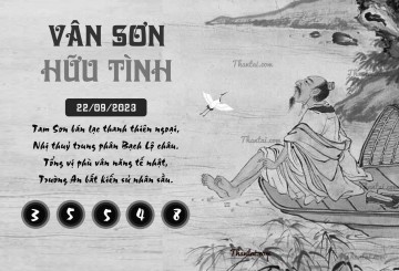 VÂN SƠN HỮU TÌNH 22/09/2023