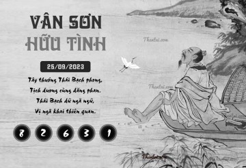 VÂN SƠN HỮU TÌNH 25/09/2023