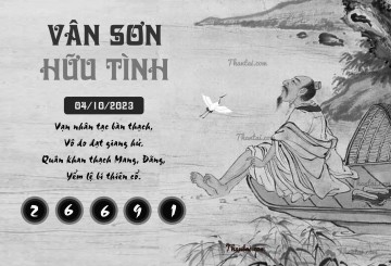 VÂN SƠN HỮU TÌNH 04/10/2023