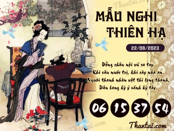 Mẫu Nghi Thiên Hạ 22/08/2023