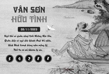 VÂN SƠN HỮU TÌNH 08/11/2023