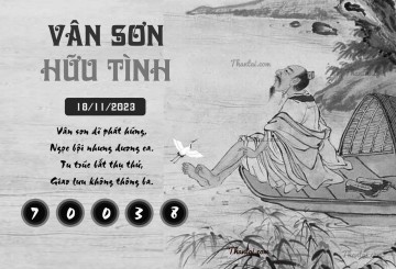 VÂN SƠN HỮU TÌNH 18/11/2023