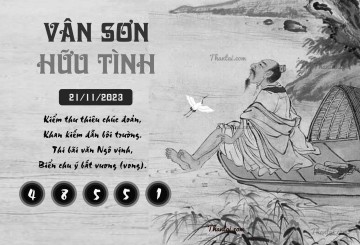 VÂN SƠN HỮU TÌNH 21/11/2023