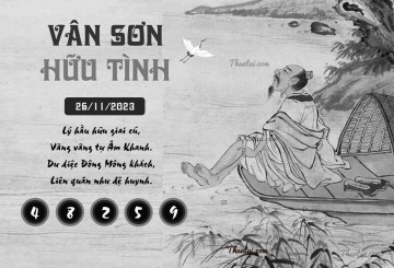 VÂN SƠN HỮU TÌNH 26/11/2023