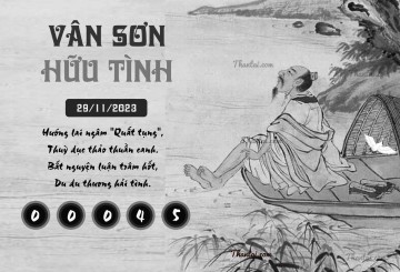 VÂN SƠN HỮU TÌNH 29/11/2023