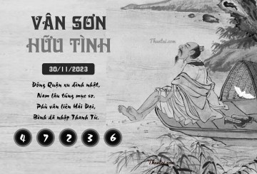 VÂN SƠN HỮU TÌNH 30/11/2023