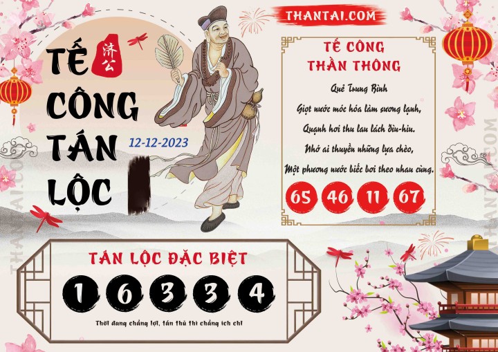 Tế Công Tán Lộc 27/11/2023