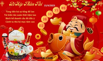 Bí Kíp Thần Tài 15/04/2023