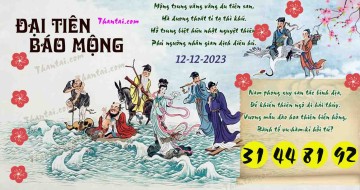 Đại Tiên Báo Mộng 12/12/2023