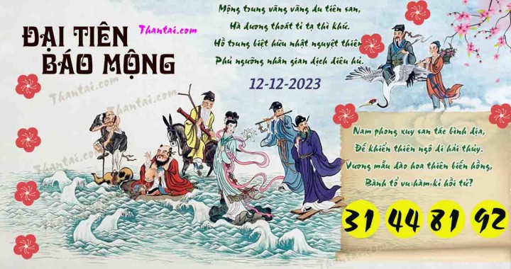 Đại Tiên Báo Mộng 27/11/2023
