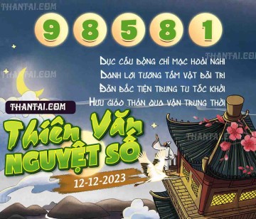 THIÊN VĂN NGUYỆT SỐ 12/12/2023