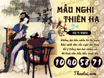 Mẫu Nghi Thiên Hạ 23/07/2023