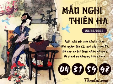 Mẫu Nghi Thiên Hạ 23/08/2023