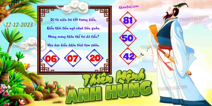 THIÊN MỆNH ANH HÙNG 27/11/2023