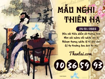 Mẫu Nghi Thiên Hạ 24/01/2023