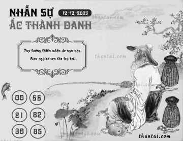 NHẪN SỰ ẮC THÀNH DANH 12/12/2023