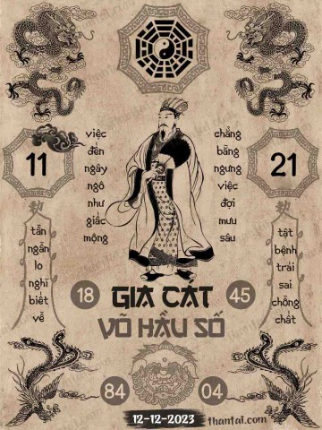 GIA CÁT VÕ HẦU SỐ 12/12/2023