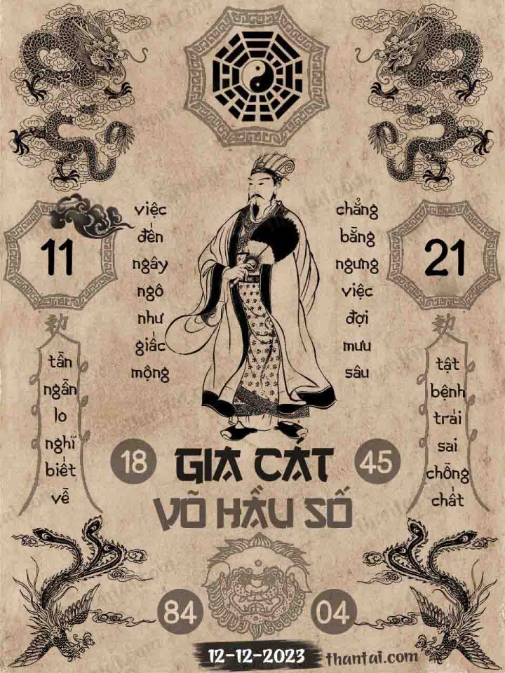 GIA CÁT VÕ HẦU SỐ 27/11/2023