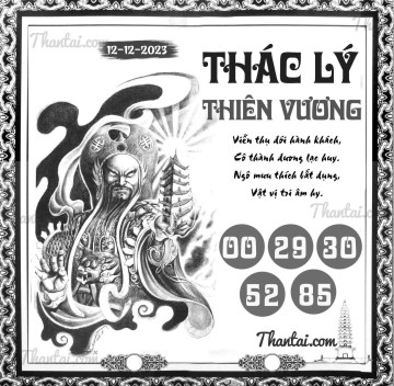 THÁC LÝ THIÊN VƯƠNG 12/12/2023