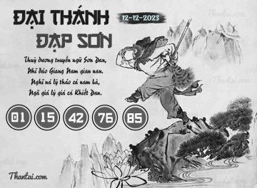 ĐẠI THÁNH ĐẠP SƠN 12/12/2023