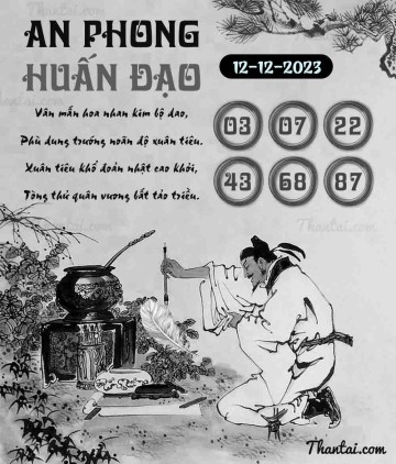 AN PHONG HUẤN ĐẠO 12/12/2023