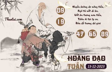 HOÀNG ĐẠO TUẦN 13/12/2023