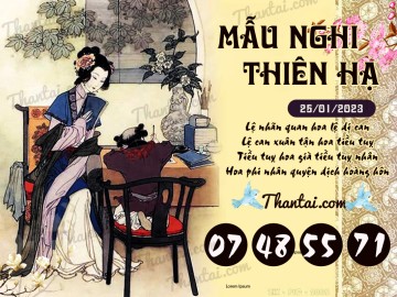 Mẫu Nghi Thiên Hạ 25/01/2023