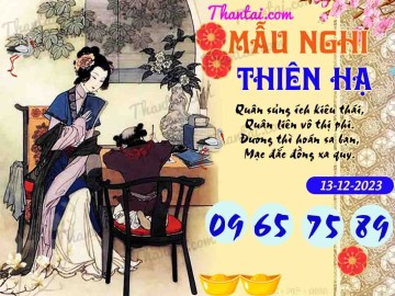 Mẫu Nghi Thiên Hạ 13/12/2023