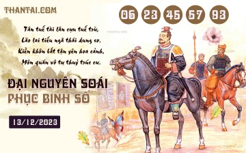 Đại Nguyên Soái 13/12/2023