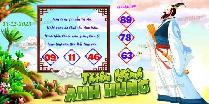 THIÊN MỆNH ANH HÙNG 28/11/2023