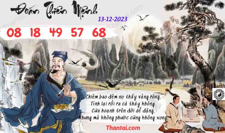 Đoán Thiên Mệnh 28/11/2023