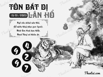 TÔN BÁT DỊ LÂN HỔ 15/01/2023