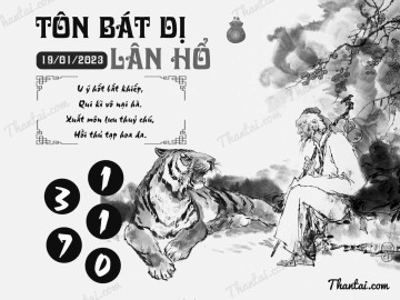 TÔN BÁT DỊ LÂN HỔ 19/01/2023