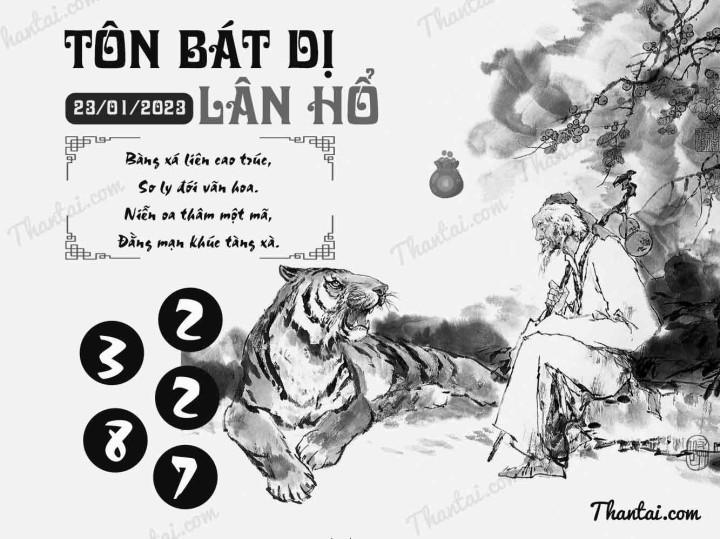 TÔN BÁT DỊ LÂN HỔ 08/01/2023